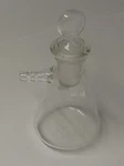 Vintage Pyrex 24/40 Vacuum Filtration Flask Lab Glass Side Arm Stopper 125ML. Fixed Price $27.00.