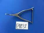 E4032 V. Mueller OS1317 Double Spring Lamina Spreader With Bar Ratchet. Fixed Price $150.00.