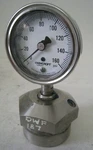 Ashcroft Duralife 160 Psi Pressure Gauge On Wika All Welded Mini Diaphragm Seal. Fixed Price $34.99.