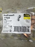 Viega #77622; 1-1/4" X Propress Copper 45 Elbow. Fixed Price $10.00.
