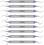 Hu-friedy Dental Rigid Gracey Curette Set Of Everedge 2.0 #9 Handle. Fixed Price $149.99.