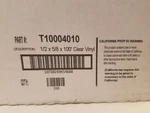 Master Plumber 7006PTV 1/2"ID X 5/8"OD 100' Clear Vinyl Pvc Tubing. Fixed Price $44.99.