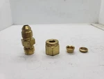 Swagelok B-400-6-4AN Brass Male Connector 1/4" Od Tube Fitting, Nnb. Fixed Price $15.96.