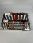 Hu-friedy Signature Series With 5-INSTRUMENT Cassette IM6050 Red Dental Mint!. Fixed Price $120.00.