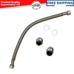 1/2" Npt Male X 20" Long 750 F 450PSI Industrial Compressor Stainless Steel Hose. Fixed Price $23.72.