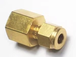 Swagelok Brass Connector Fitting, 1/4" Od Tube X Female Npt, B-400-7-4. Fixed Price $12.89.