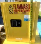 Uline H-4174M-Y Flammable Liquid Storage Cabinet .59 Gallons. Fixed Price $175.00.