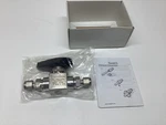 Swagelok SS-83TS4. 316 Stainless Steel Ball Valve. New. Fixed Price $68.00.