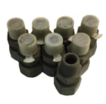 Parker 12-8 Fbz-s Male Connector 3/4" Tube X 1/2" Mnpt Fittings (lot Of 2). Fixed Price $10.20.