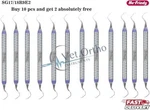 10X Hu-friedy SG17/18R9E2 Double End #17/18 Gracey Curette Everedge 2.0 Handle. Fixed Price $130.00.