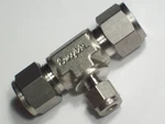 Swagelok Stainless Steel Reducing Union Tee, 1/2" X 1/4" Od Tube, SS-810-3-8-4. Fixed Price $47.89.
