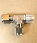 Parker Stainless Run Tee Union 8MRT8N-316, 1/2" A-lok Tube X Npt Pipe. Fixed Price $19.95.