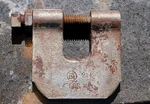 Vintage Empire Industries Stainless Steel C-clamp 21L 4" I.p.s. Max. Fixed Price $19.99.