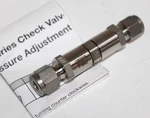 Swagelok SS-4CA-3 Stainless Steel Poppet Check Valve, Adjustable Pressure. Fixed Price $100.00.