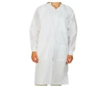 Valumax Extra-safe Lab Coats White Small 10/PK Knee-length Light-weight. Fixed Price $37.99.