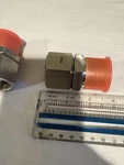 New Lot Of 5 Parker 16 F6X-SS Triple-lok Swivel-pipe 37 Flare Jic Tube Fittings. Fixed Price $250.00.