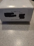 Swagelok SS-600-7-4 Stainless Female Connector 3/8IN Tube X 1/4IN Npt. Fixed Price $340.00.