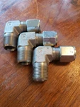 (5A4) 3PCS, Parker 8-8 Cbz-s Cpi Steel Elbow, 1/2" Tube X Npt Male Thread. Fixed Price $14.99.