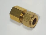 1- Swagelok Brass Connector Fitting, Mm Od Tube X 1/4" Female Npt, B-10M0-7-4. Fixed Price $17.89.