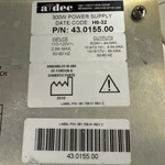 Adec 300 Watt Power Supply 43.0155.00 With Chair Pcb 43.0149.00. Fixed Price $750.00.