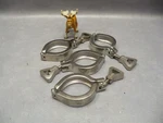 2 Inch Wing Nut Clamp 304 119-30 Spx Lot Of. Fixed Price $70.19.