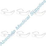 *6-PACKS* Polydentia Vista-tec Ultra Light Protective Shield White Frame 5614. Fixed Price $99.99.