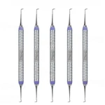 5X Hu-friedy SJ34/359E2 #34/35 Everedge 2.0 Double End Jacquette Scale #9 Handle. Fixed Price $89.10.