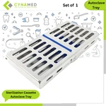 Cynamed German Stainless Steel Dental Sterilization Cassette Autoclave Tray Rack. Fixed Price $13.99.