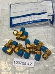 Qty 10 Swagelok Brass Elbow Fittings, 1/4" Od Tube X Male Npt, B-400-2-4. Fixed Price $69.99.
