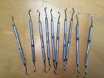 Set Of 10 Hu-friedy EXC44/45 Dental Instruments. Fixed Price $74.99.