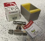 Ham-let H-300U-L-R-1/4-M Stainless Steel Needle Valve New, Open Box. Fixed Price $59.99.
