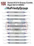 10X Hu Friedy Dental #13/14 Gracey Curette Rigid SG13/14R9E2. Fixed Price $120.00.