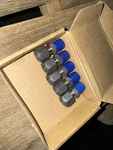 Lot 5 Parker Compression Connectors , 3/8" Tube Od X 1/4" Mnpt 316SS. Fixed Price $60.00.