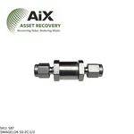 Swagelok SS-2C-1/3 Stainless Steel Poppet Check Valve 1/8 In. Tube Psig. Fixed Price $31.87.