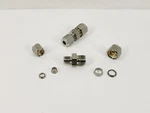 (2) Dk-lok 1/4 Swagelok Tube To 3/8 Reducer (SS-600-3-4-6). Fixed Price $22.50.