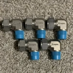 Lot Of 5 Swagelok SS-1210-2-8 3/4TUBE X 1/2NPT. Fixed Price $100.00.