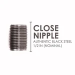 Bk Products 583-001AH Galvanized Steel Close Nipple 1/2 Mpt In. (pack Of 5). Fixed Price $9.26.