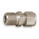 Parker 3MSC4N-316 1/4" X 3/16" A-lok Mnpt Ss Male Straight Connector. Fixed Price $19.19.