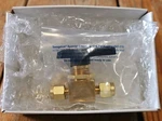 Swagelok B-41S2 SC11 Brass 1/8" 1-PIECE 40 Series Ball Valve *fast Free Shipping. Fixed Price $79.00.