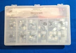 Oetiker 18500130 2 Ear Hose Assortment With Knipex Pliers Fuel Line Clamps. Fixed Price $75.00.