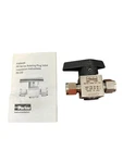 Parker New Box 6A-PR6-VT-SS Rotating Ball Valve, Plug Series. Fixed Price $125.00.