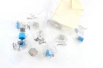 Lot Of 9 Swagelok Stainless Steel Fittings SS-4-VCR-CP / SS-8-VCR-P. Fixed Price $261.00.