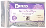 Defend Clear Small Intra Oral Tips 100/PK. #VP-8101SM Fits Teal And Pink. Fixed Price $15.95.