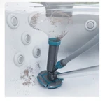Small Pool & Spa Vacuum, Flexible Sides Automatically Adjust Angles. Fixed Price $15.98.