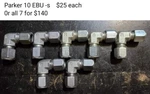 Parker 10 Ebu-s 7 Fittings. Fixed Price $120.00.
