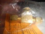 Whitey 1/4" Brass Ball Valve B-42S4. Fixed Price $85.00.