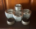 Swagelok SS-2400-7-24 Adapter 1-1/2"X1-1/2"FNPT 3 Nuts Front Ferrules No Back. Fixed Price $139.92.