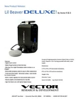 Vector Lil Beaver Deluxe Ultrasonic Scaler, SC-DL001. Fixed Price $832.49.