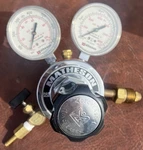 Used Matheson 8-580 Dual Gauge Pressure Regulator. Fixed Price $39.95.