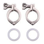 Stainless Steel 304 Single Pin Heavy Duty Tri Clamp With Wing Nut For Ferrule.... Fixed Price $18.83.